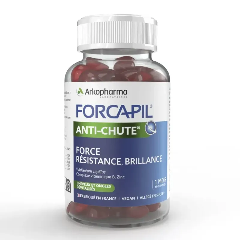 Forcapil jeleuri impotriva caderii parului, 60 jeleuri, Magnapharm RO Expediere rapidă